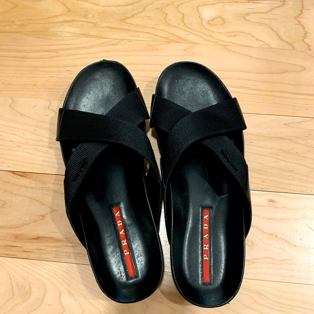 Prada Flip Flops/Sandals
